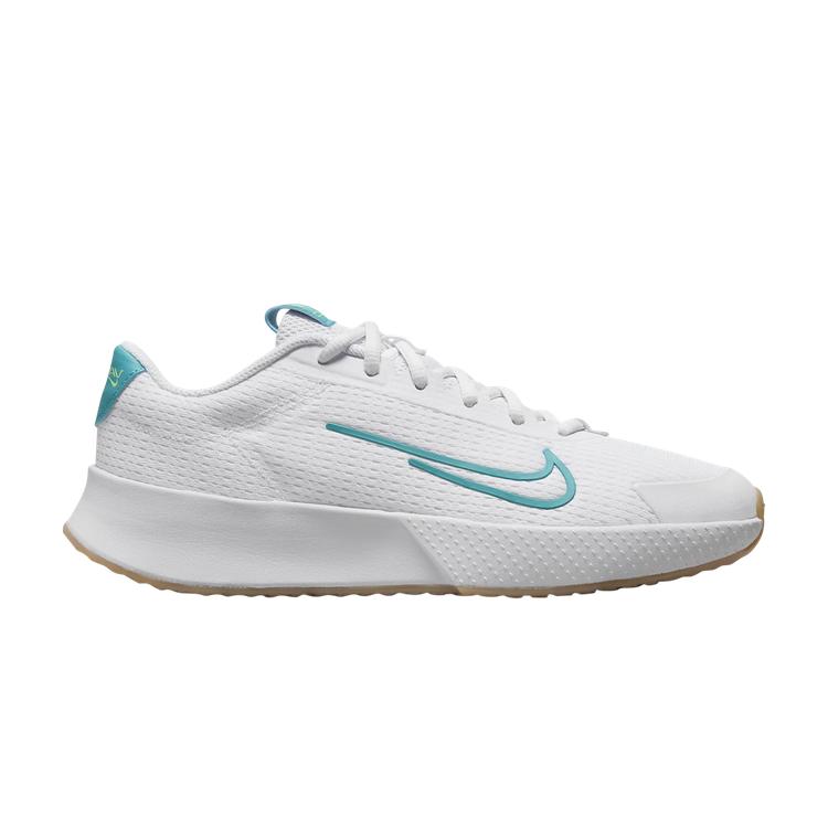 Wmns NikeCourt Vapor Lite 2 HC 'White Teal Nebula'